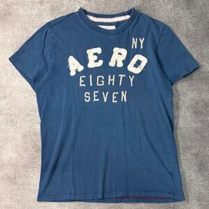 Blue Aeropostale Embroidered Tee Shirt